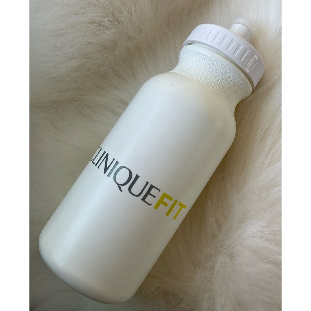 New! Clinique Water Bottle BPA Free 16 Oz Drink Drinking Workout Gym Fitness H2O